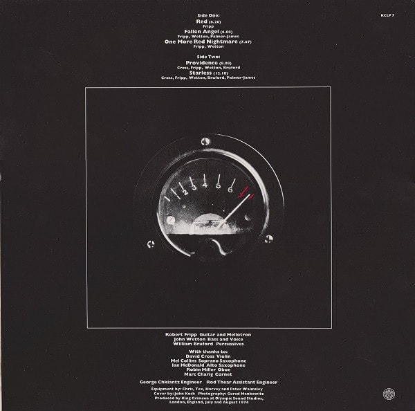 King Crimson Red Vinilo1