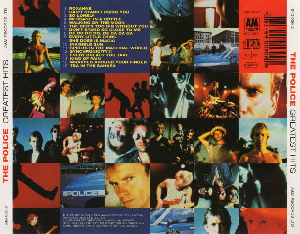 The Police Greatest Hits Cd2