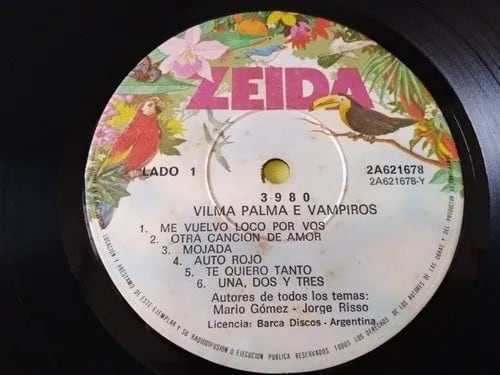 Vilma Palma E Vampiros 3980 Vinilo3
