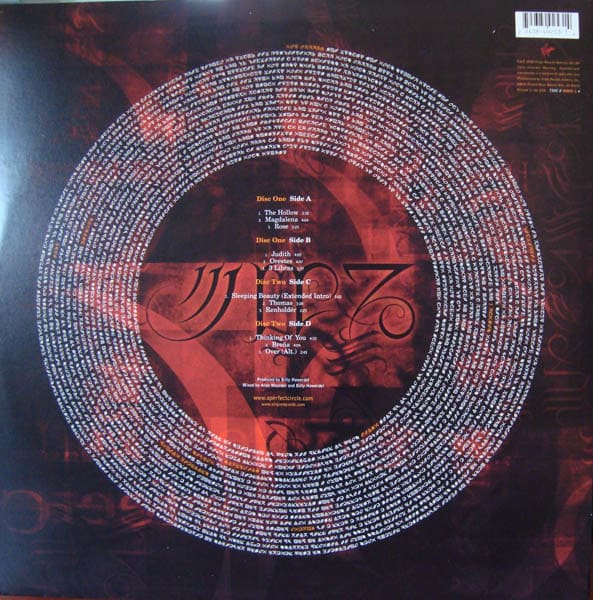 A Perfect Circle Mer De Noms Vinilo2
