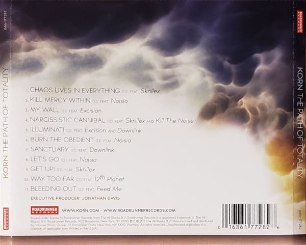 Korn The Path Of Totality CD3