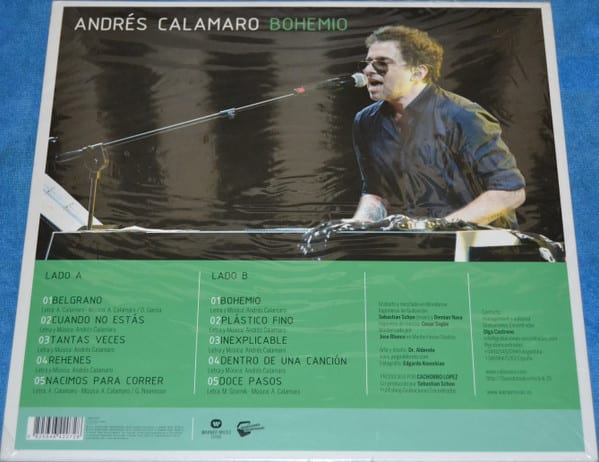 Andrés Calamaro Bohemio Vinilo2