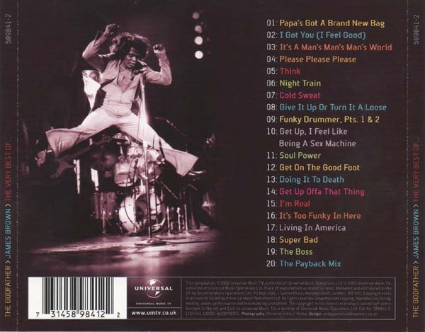 James Brown The Godfather Cd2