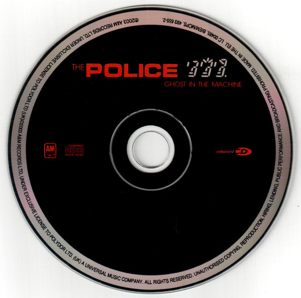 The Police Ghost In The Machine Cd3