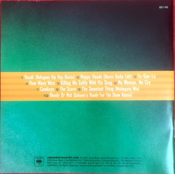 Fugees Greatest Hits CD2