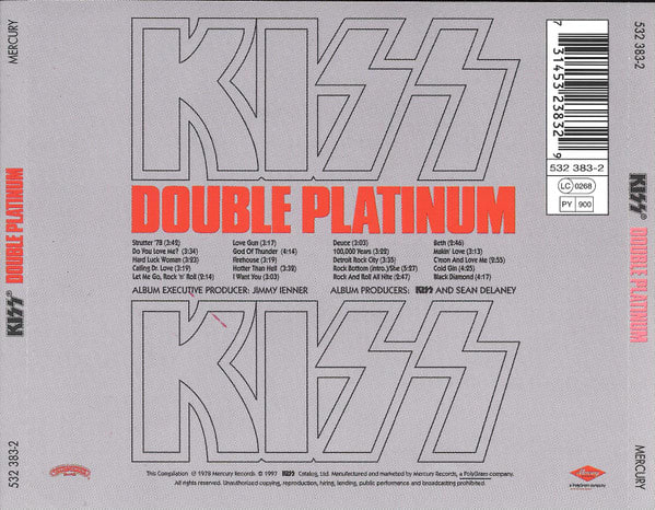 Kiss Double Platinum Cd2