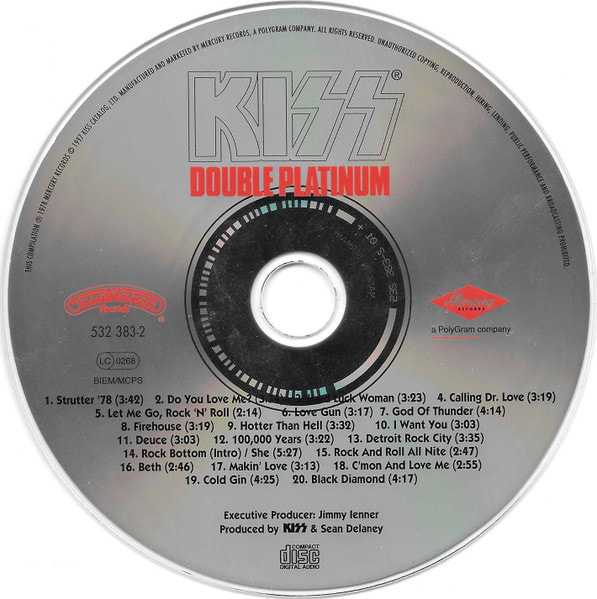 Kiss Double Platinum Cd3