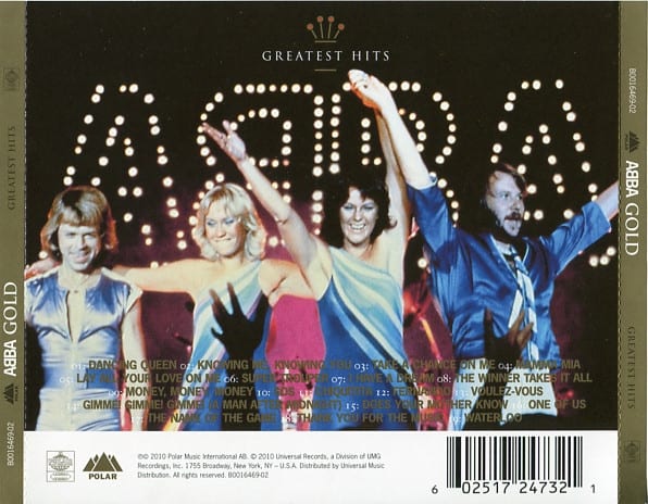 Abba Gold Greatests Hits Cd1