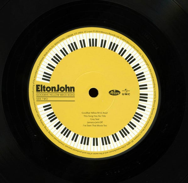 Elton John Goodbye Yellow Brick Road Nuevo Y Sellado Vinilo3