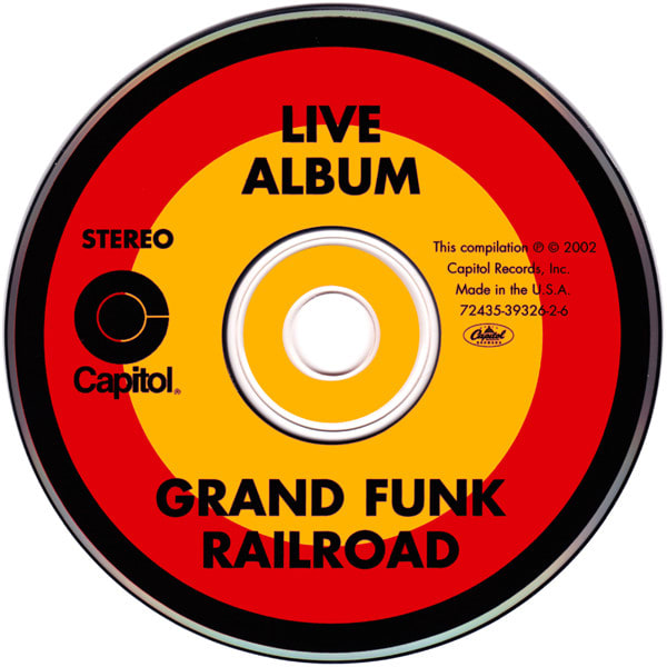 Grand Funk Railroad – Live Album CD3