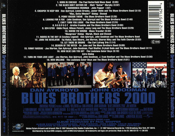 Blues Brothers 2000 (Original Motion Picture Soundtrack) CD2