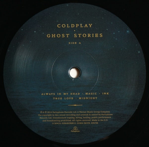 Coldplay Ghost Stories Vinilo3