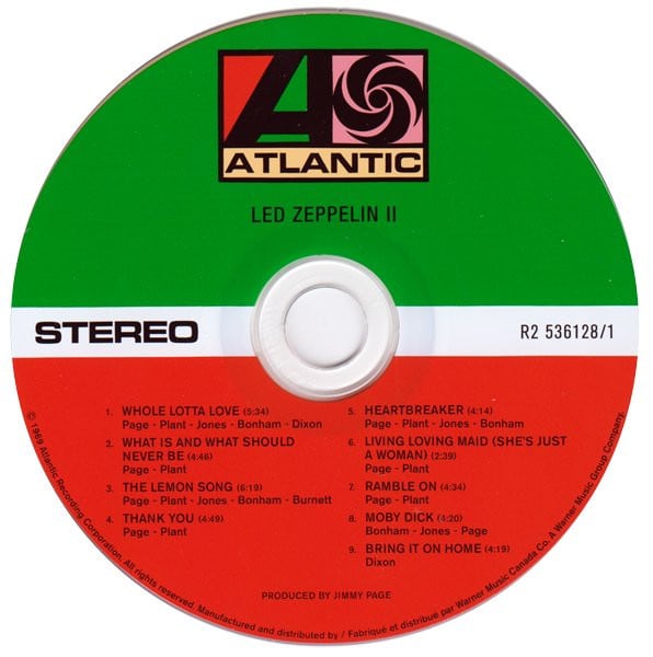 Led Zeppelin Led Zeppelin Ii Nuevo Y Sellado Cd3