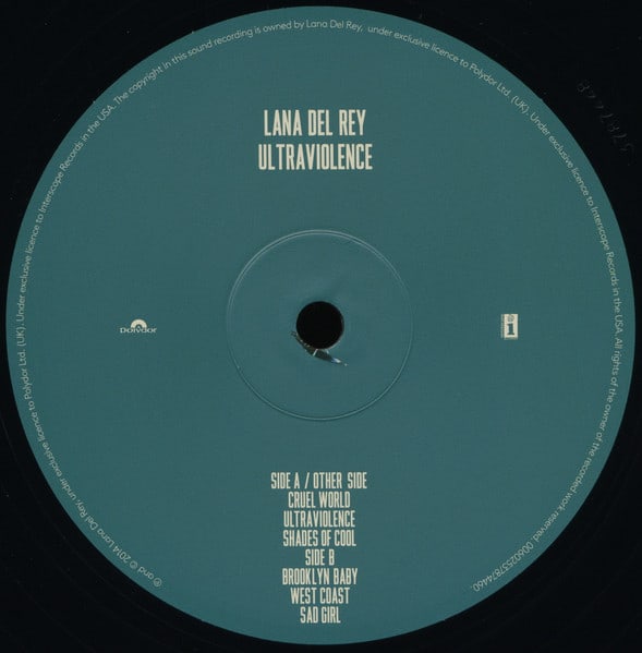 Lana Del Rey Ultraviolence Vinilo4