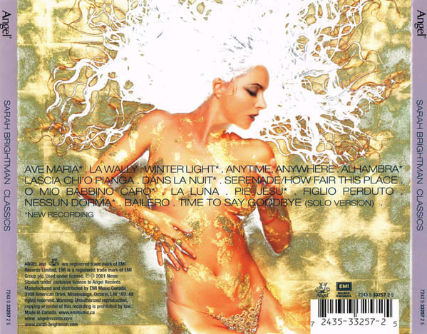 Sarah Brightman Classics CD2