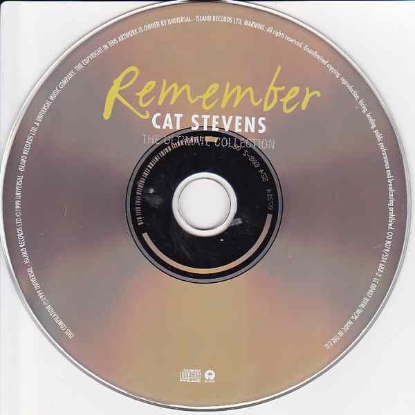 Cat Stevens / Remembers The Ultimate Collection (1999) Eu CD3