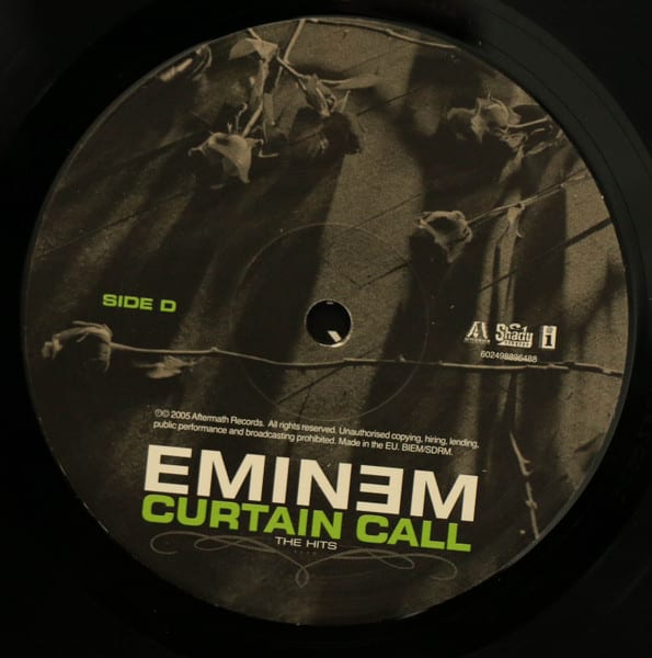 Eminem Curtain Call The Hits Vinilo6