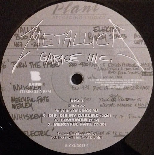 Metallica Garage Inc. Vinilo4