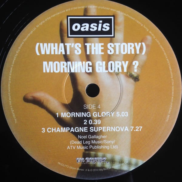 Oasis (what's The Story) Morning Glory? Nuevo Sellado Vinilo6