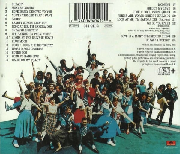 Ost. Ost.: Grease Cd2