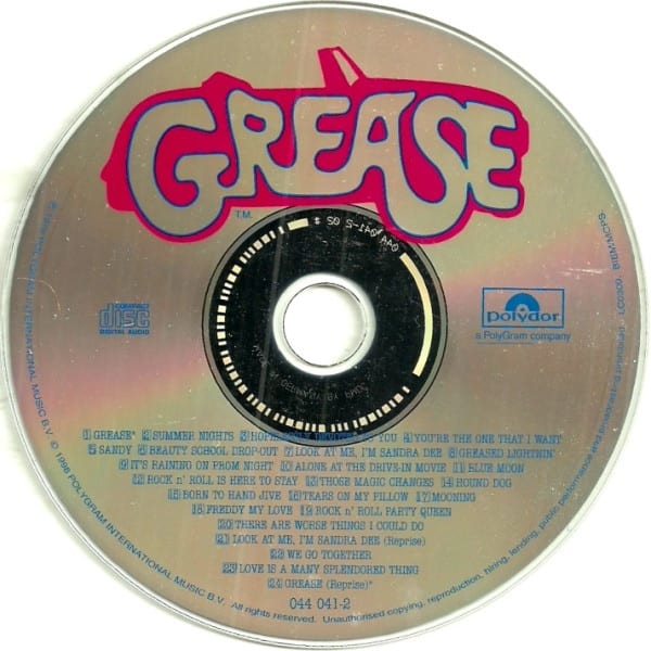 Ost. Ost.: Grease Cd3