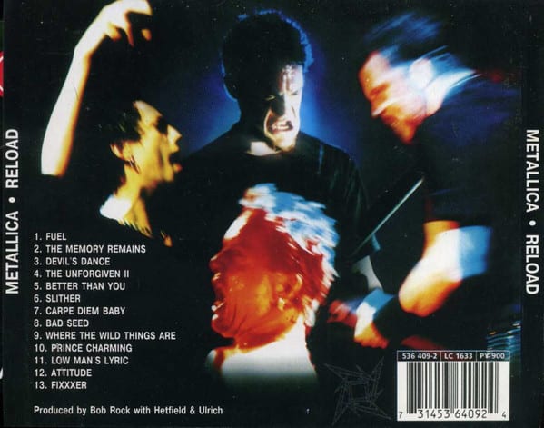 Metallica Reload Cd2