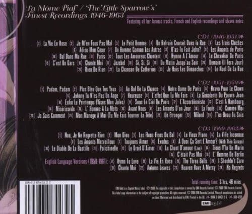 Edith Piaf The Best Of Cd2