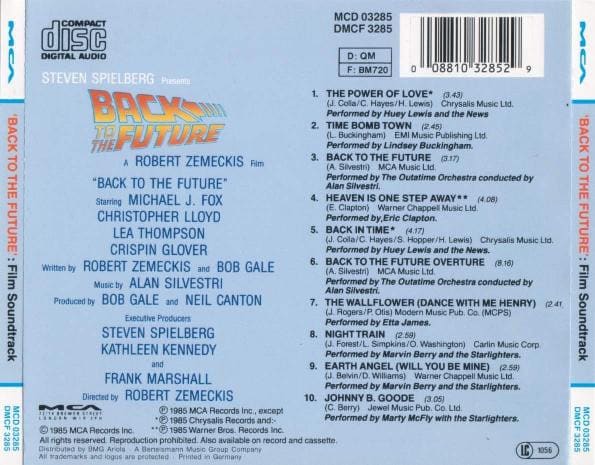 Various Artists, Ost. Back To The Future Cd3
