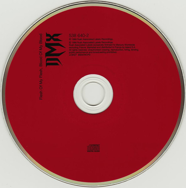 DMX Flesh Of My Flesh, Blood Of My Blood CD3