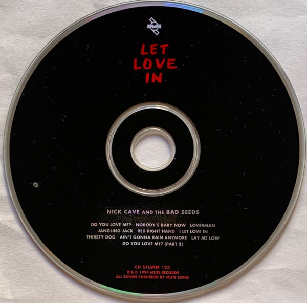 Nick Cave & The Bad Seeds Let Love In Cd3