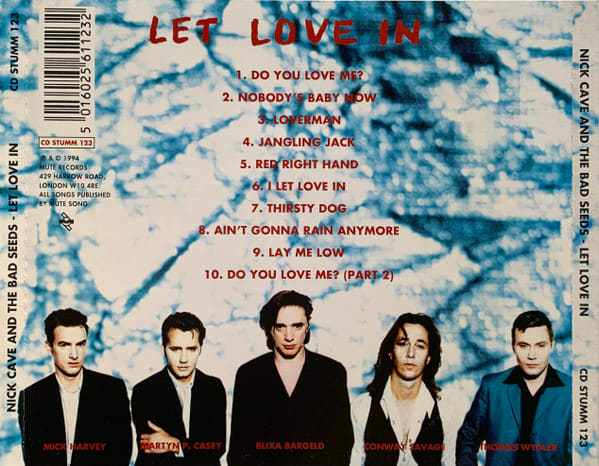 Nick Cave & The Bad Seeds Let Love In Cd2