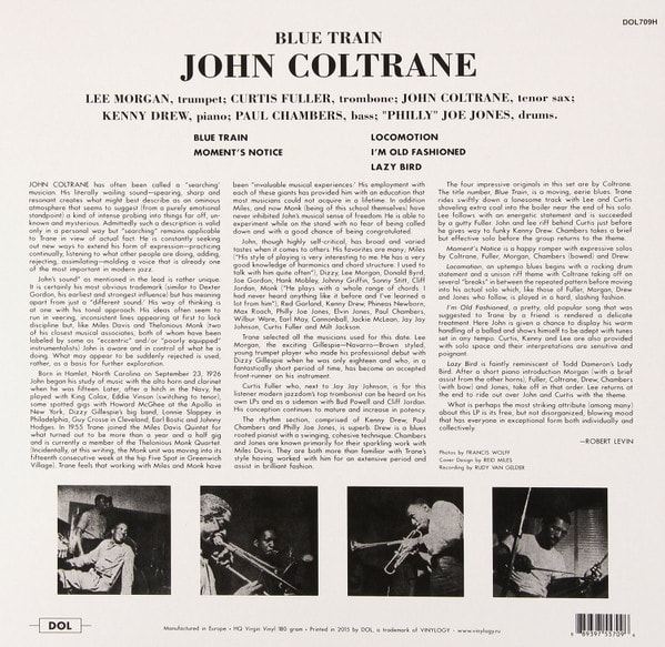 John Coltrane Blue Train Vinyl1