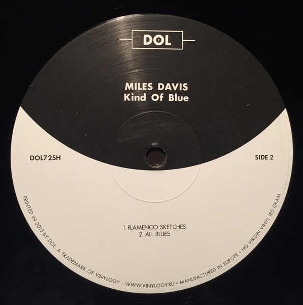 Miles Davis Kind Of Blues Vinilo4