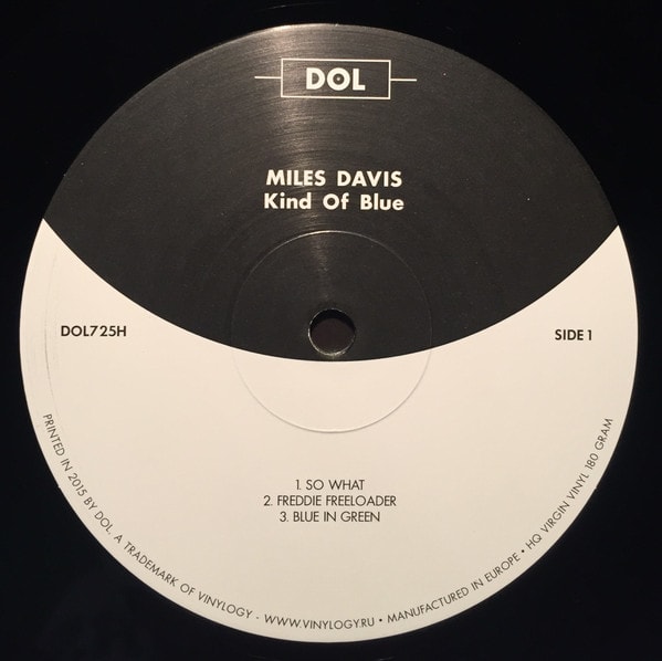 Miles Davis Kind Of Blues Vinilo3
