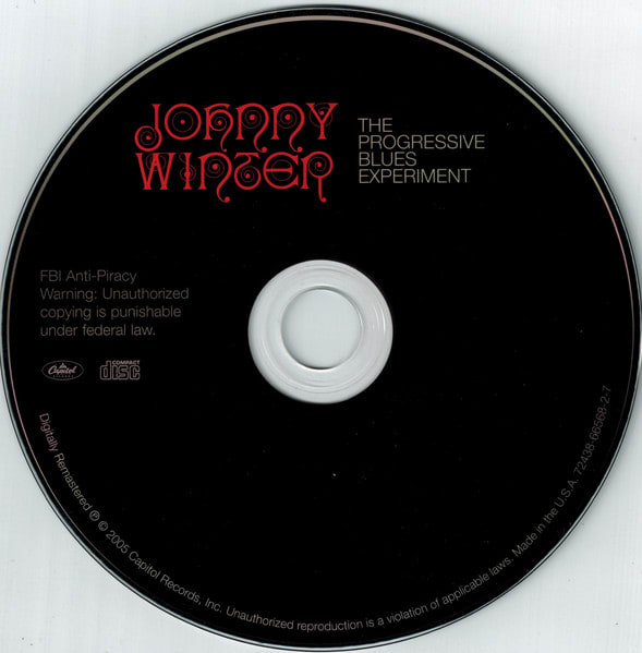Johnny Winter The Progressive Blues Experiment CD3