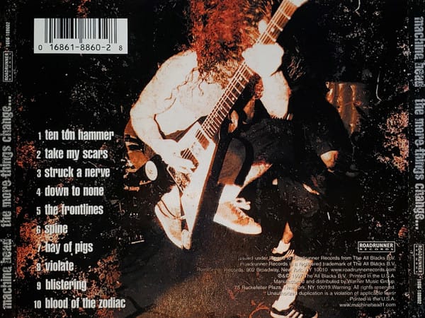 Machine Head The More Things Change... Cd2