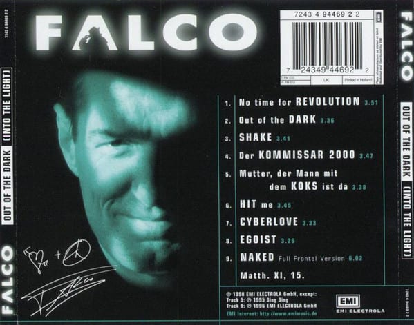 Falco Out Of The Dark (Into The Light) CD2