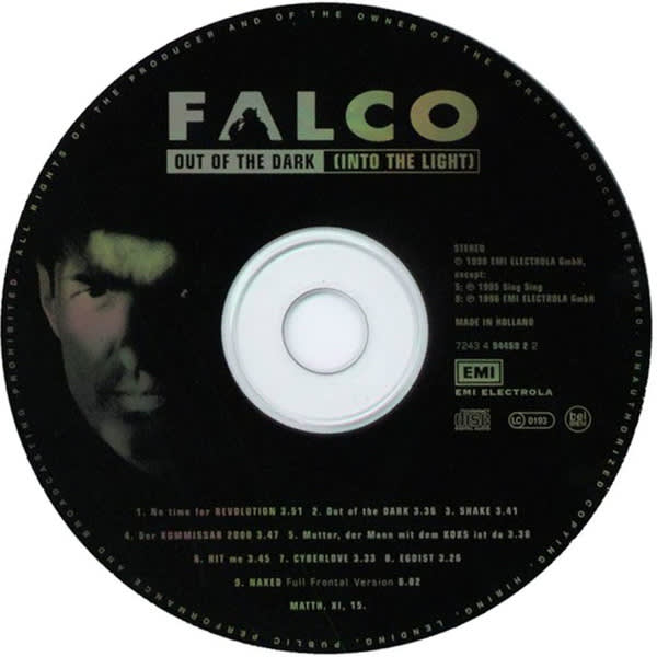 Falco Out Of The Dark (Into The Light) CD3