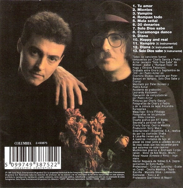 Charly Garcia Pedro Aznar Tango 4 Cd2
