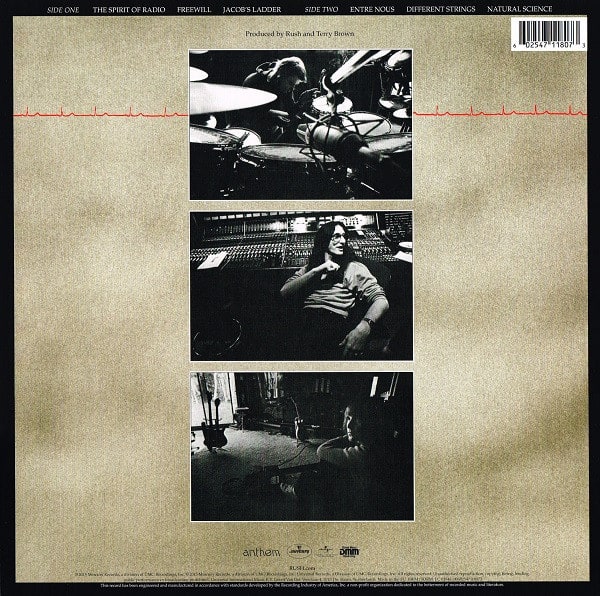 Rush Permanent Waves Vinilo1