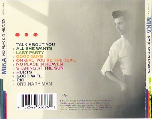 Mika No Place In Heaven CD2