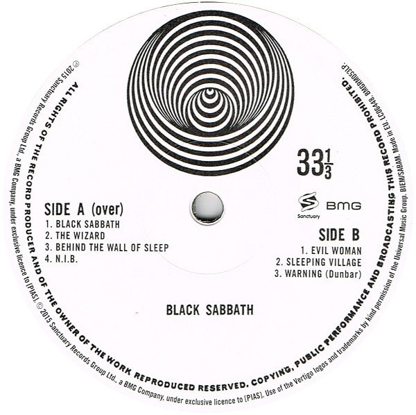 Black Sabbath Black Sabbath Vinilo4