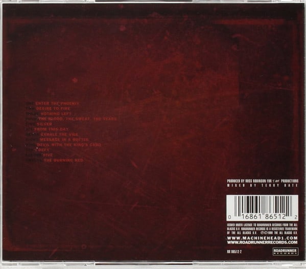 Machine Head The Burning Red cd2