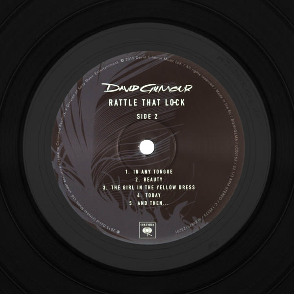 David Gilmour Rattle That Lock Vinilo5
