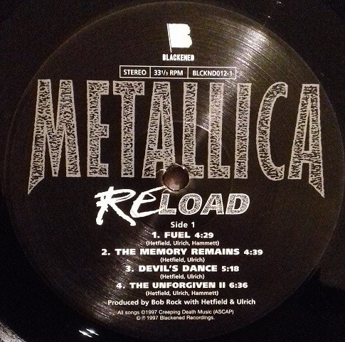 Metallica Reload Vinilo3
