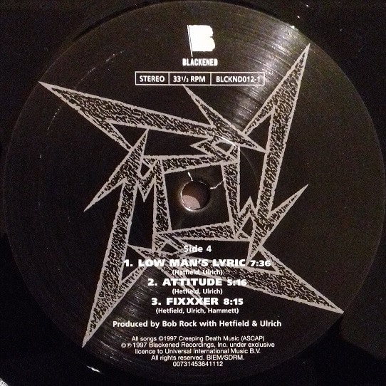 Metallica Reload Vinilo6