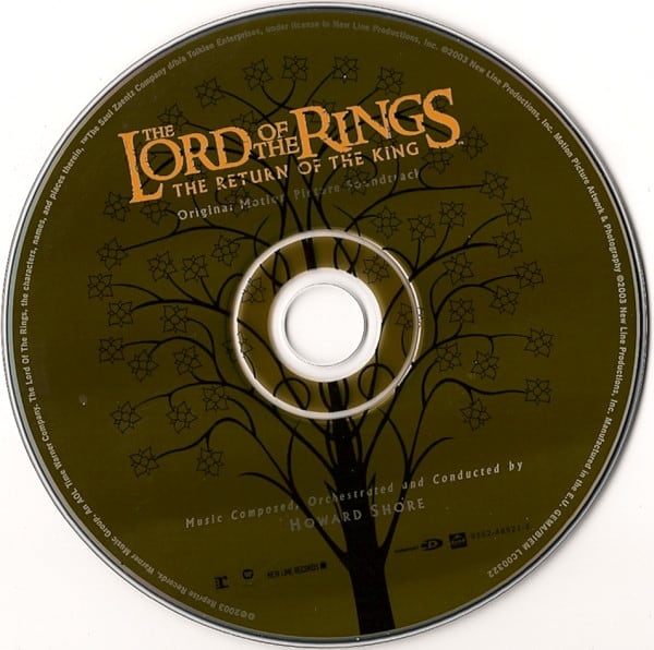 Howard Shore The Lord Of The Rings The Return Of The cd3