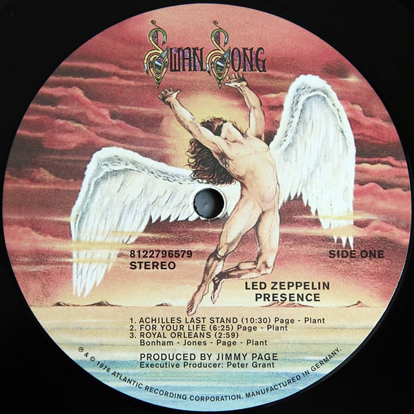 Led Zeppelin Presence Vinilo4