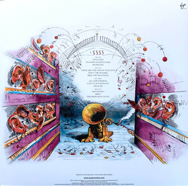 Queen Innuendo 2 Lp´s Vinilo2