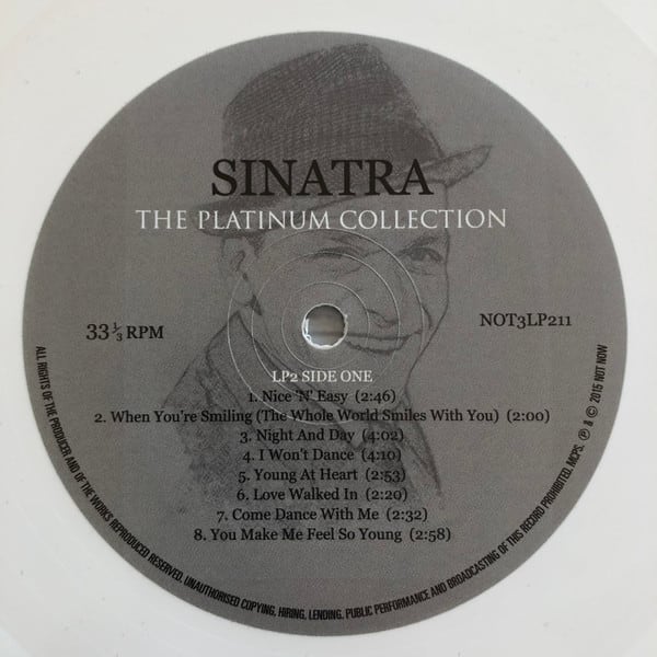 Frank Sinatra The Platinum Collection Nuevo Sellado Vinilo6